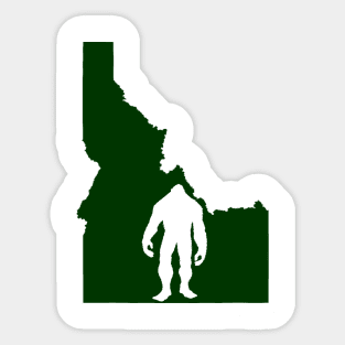 Idaho Bigfoot Sticker
